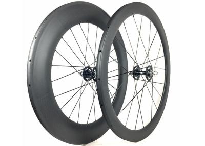 China Flipflop-Hinterrad Toray 700 700C Fixie mit Legierungs-schwarzem/rotem Nippel zu verkaufen
