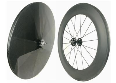 China Spüren Sie Bahn-Scheibenrad-Rückseite 23MM der Fahrrad-Kohlenstoff-Faser-Rad-700C Hot Wheels auf zu verkaufen