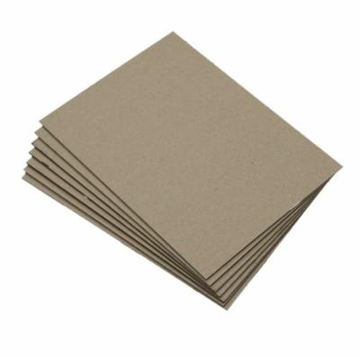 China Recycled Materials A Grade 1800g 2500g Industry One Side Coated Board Grey Back Duplex Board Packing for sale