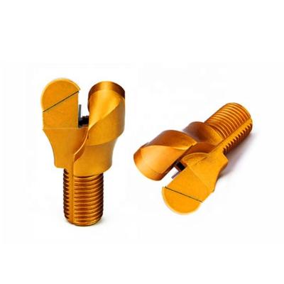China M14, M16 And R17 Full Cutter Polycrystalline Diamond Compacts Drill Bit Two Wings Hex M14 M16 for sale