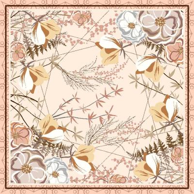 China Fashion Custom Premium Printed Heavy Chiffon Shawl Hijab Scarf Malaysia Headscarf for sale