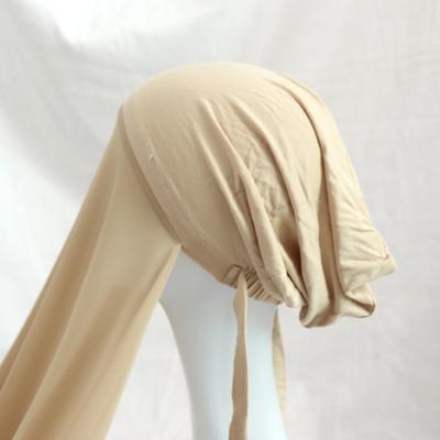 China Rectangle design high quality tank top inner hat and high quality malaysian heavy chiffon snap shawl for sale
