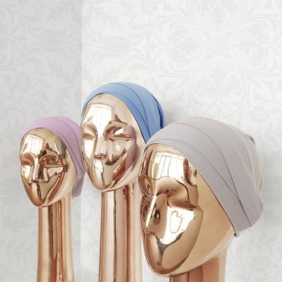 China Fashion Customized Malaysia Cross Tube Top Fashion Cotton Inner Tank Top Muslim Muslim Hijab Girl Scarf Pull Down Hijb for sale