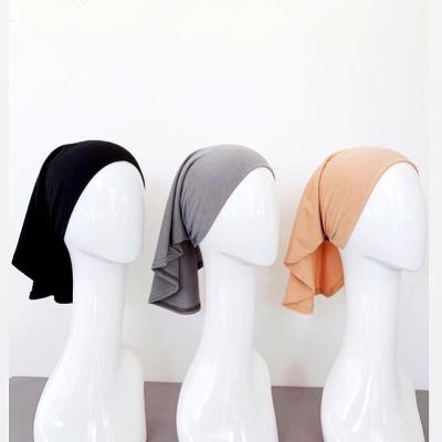 China Fashion Yiwu Factory Indonesia Turban Hat Scarf Cotton Inner Hat for sale