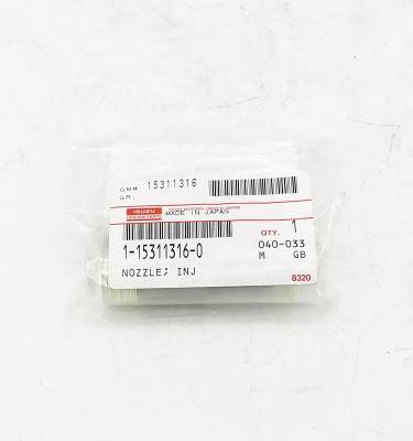 China Construction works 6BG1 4BG1 Common Rail Fuel Injector Nozzle Repair Kit 1-15311316-0 1153113160 for sale