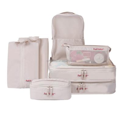 China Cheap and high quality fashion cosmetics cheap and high quality waterproof overnight women ac delay gym rose bags nylon sport travel bag for sale