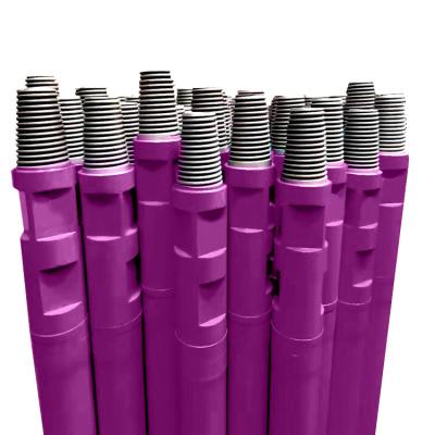 China Nitriding Treatment 8mm Drill Rod 2meters DTH Drilling Pipe Water Hardening Drill Rod for sale