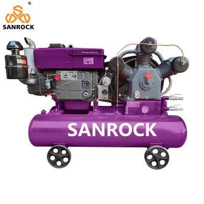 China Portable Mini Air Compressor 11KW /15KW / 18.5KW / 22KW Industrial Machine Belt Driven Piston Air Compressor for sale