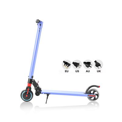 China Aluminum Alloy High Speed Electric Scooter 22.2V Motorcycle With 180W Electric Bike Blue Scooter For Sale for sale