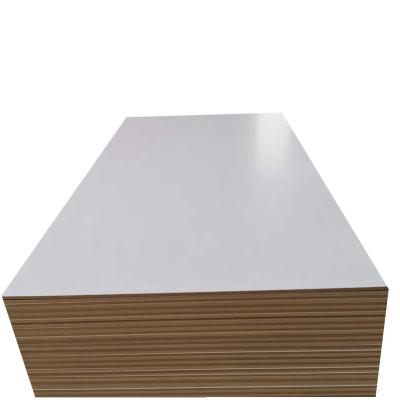 Китай Элегантный белый Mdf меламина покрывает деревянную доску мебели 1220*2440mm продается