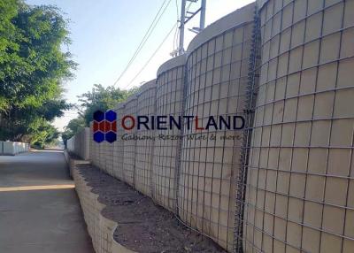 China Zinc Aluminum Alloy Earth Sheltered Defensive Barrier Military Bunkers for sale