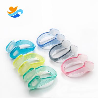 China Waterproof fashionable magic underwater breathing diving and swimming nose clip for sale