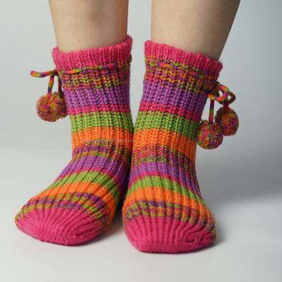 China Anti-slip OEM Socks Super Soft Floor Sock Comfortable Sweater Socks for sale