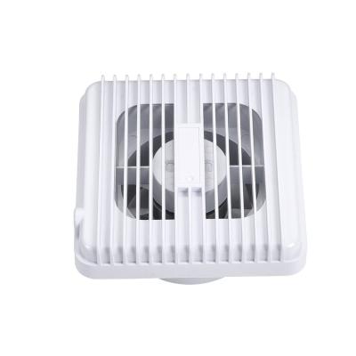 China Advertising company wall window mount ducted smart exhaust fan 12v bathroom air extractor for greenhouse for sale