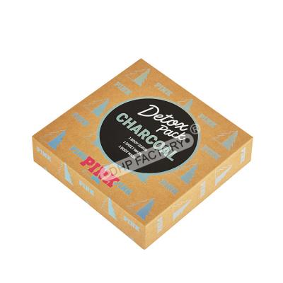 China Cajas de regalo de papel marrón personalizadas con patrón de impresión de colores en venta