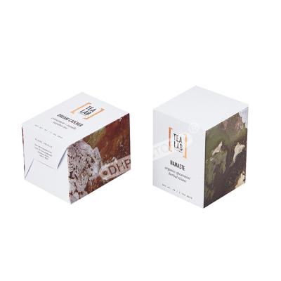 China Caja de papel texturizado de impresión refinada ecológica con laminación con aceite en venta