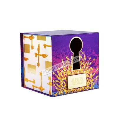China Matte gelamineerde doos met een elegant ontwerp voor cadeautjes voor speciale gelegenheden Te koop