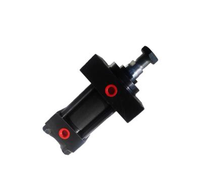 Chine forme rectangulaire du cylindre 240bar hydraulique de support durable de bride à vendre