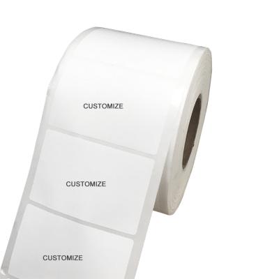 China Factory Custom Printed Waterproof Logo Packing Label Sticker Garment Label Printer Waterproof for sale