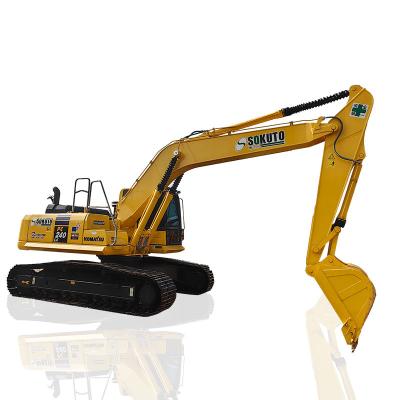 China 125 kW nominale vermogen gebruikt Komatsu PC240-8 graafmachine met geavanceerde SAA6D107E-1 motor en emmercapaciteit van 1,2m3 Te koop