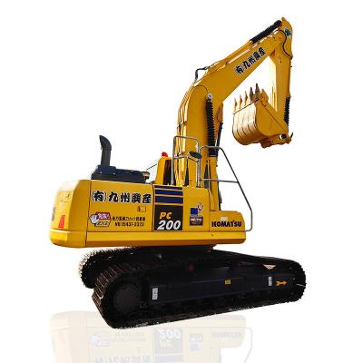 China Horário de trabalho curto Utilizado Komatsu PC200-8 Excavadora hidráulica 1m3 Capacidade de balde à venda