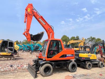 China Used Doosan DH150W-7 Excavator Original Japan Industrial WHEEL Excavator For Family , Hydraulic , Second Hand for sale