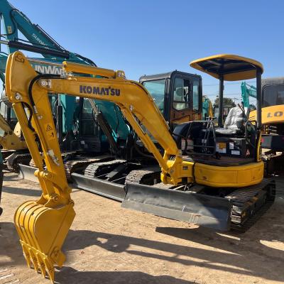 China Usado Komatsu PC30MR Mini Excavator 3 toneladas Máquina de rastreamento hidráulico Peso 3000kg em amarelo e preto à venda
