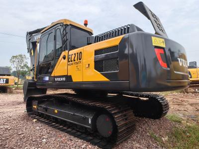 China Gebrauchtes Volvo EC210 Crawler Bagger 21t Gebraucht Baggermaschinen Volvo 210 Digger Bagger zu verkaufen