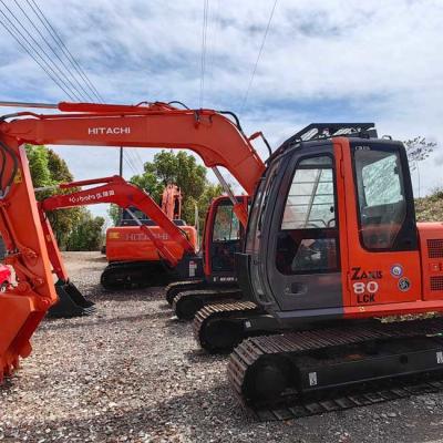 China ZX80 Kompaktes Raubbagger 0,28m3 Eimerkapazität Originalbagger HItachi zu verkaufen