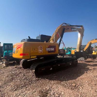 China SANY SY215C Middle Used Crawler Excavator 1.4m3 Bucket Capacity for sale