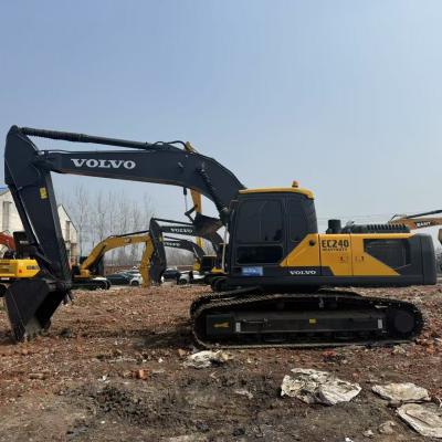 China Wholesale Volvo EC240 Used Hydraulic Crawler Excavator Used Construction Machinery Used Excavator for Sale for sale