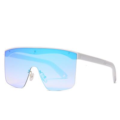 China Eyewear Trade 2021 Fashion Oversized Sunglasses For Women 2021 Sun Glasses For Men Progressive Lens Glass Shade for sale
