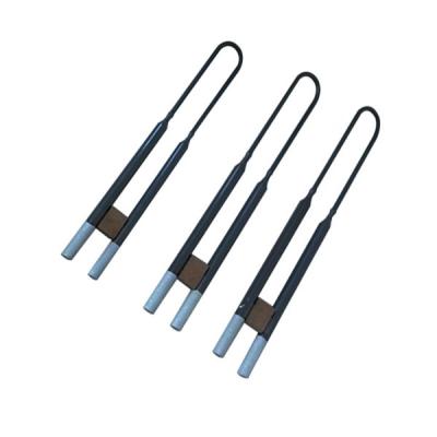 China 300W U-molybdeen-disilicide verwarmingselement 1800C MoSi2 verwarmer Te koop