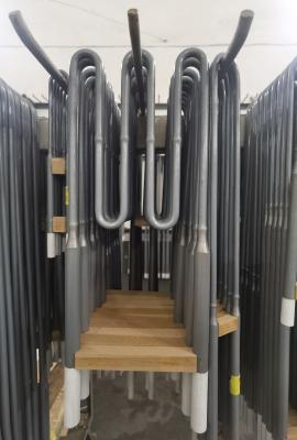 China W-vormige MoSi2 verwarmingselementen 1800c Moly Disilicide verwarmingselementen Te koop