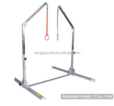 China Kid training at gymnastic club Hor sale high quality carbon steel gymnastic ring wooden wood gym ring gymnastic equipment for kids for sale