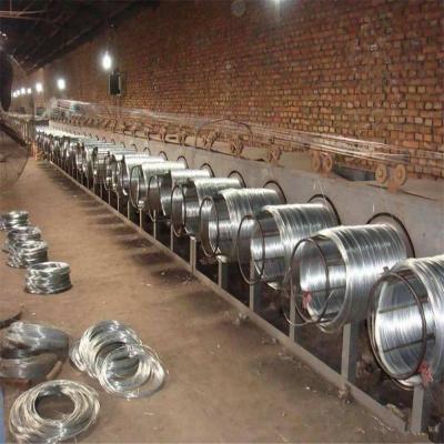 China Building Material Shops 0.6mm To 1.2mm Construction Binding Wire Galvanized Wire Production Line for sale