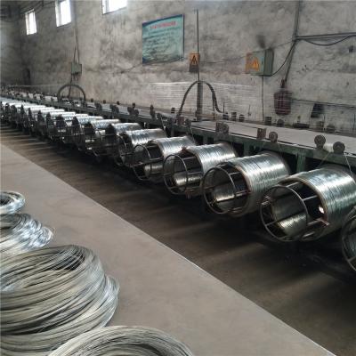 China Automatic Building Material Stores 0.6mm Steel Wire Electro Galvanized Wire Production Line for sale
