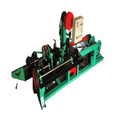 China High Speed Automatic Double Prison Barrier Twist Barbed Wire Machine for sale
