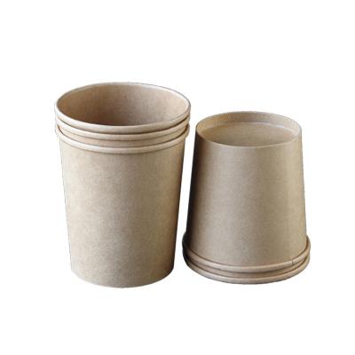 China Disposable Vasos Biodegradable Disposable Papel 16 Ounce Tableware for sale