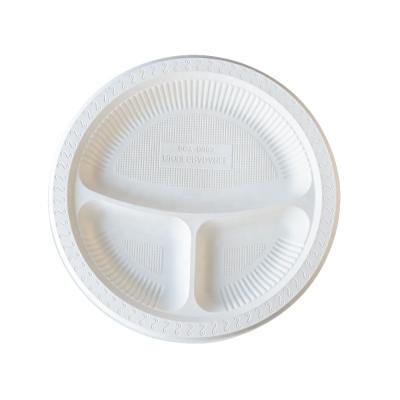 China Pitch Tableware Disposable Biodegradable Party Plates Luxury Disposable Plastic Dishes for sale