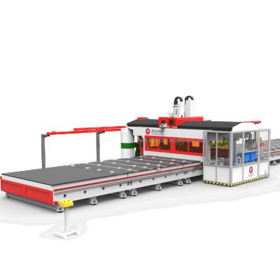 China Building Material Shops Modular Building Insulated Composite Sandwich Panels Cutting CNC Router Machine for sale