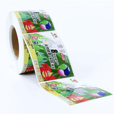China Waterproof Eco-friendly Design Custom Logo Laundry Products Sticker Label For Laundry Beads Condensate Products for sale