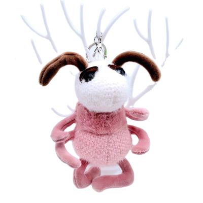 China Plush Newcomers Wholesale Custom Promotional 3d Princess Stuffed OEM Plush Ant Key Chain for sale