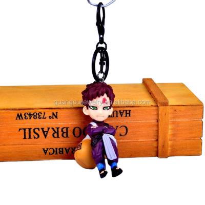 China Comics figures anime custom plastic 3d cartoon pvc japanese figure wholesale key chain for sale