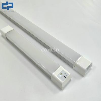 China LED Batten Lighting Fixtures With Sensor 36W Warehouse LED Linear Light IP20 for sale
