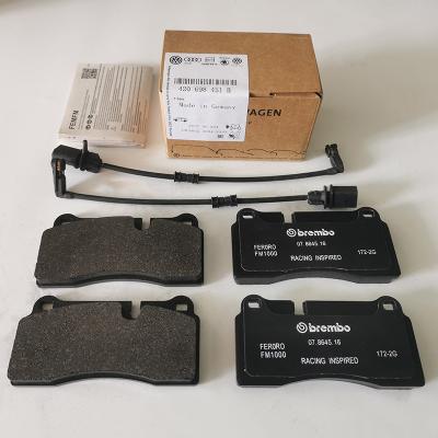 China Bremsbelag echte Audi Rear Position TUV-Zertifikat-420698451b Porsche zu verkaufen