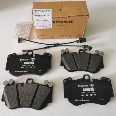 China Bremsbelag 4E0698151G Porsche Audi Front Brake Pads Replacement zu verkaufen