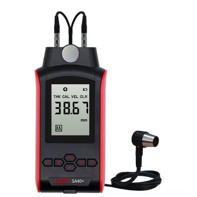 Chine Portable wall thickness gauge SA40+ with normal and multiple echo(MEC) mode in red or black color à vendre
