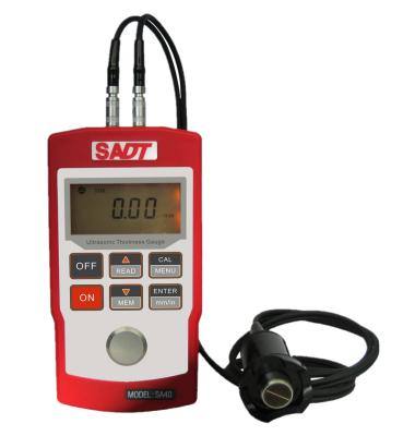 Chine Prix ultrasonique SA40 de mesure d'épaisseur de paroi avec la gamme d'essai de 0.7-300mm avec la sonde 4 différente pour le choix à vendre