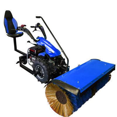 China Farms 15HP Gasoline Engine Road Sweeping Machine Road Sweeper for sale